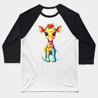 Baby giraffe Baseball T-Shirt